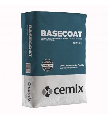 TEXTURA BASECOAT GRIS 20 KILOGRAMOS CEMIX