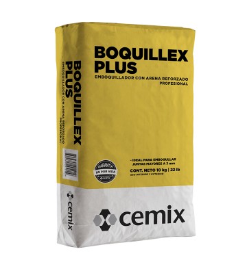 BOQUILLA COLOR NEGRO CON ARENA 10 KILOGRAMOS CEMIX