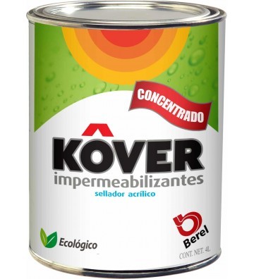 IMPERMEABILIZANTE SELLADOR ACRÍLICO BEREL KOVER...