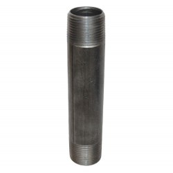 NIPLE COLOR NEGRO 3/4" X 3-1/2"