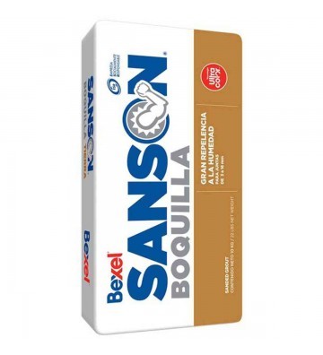 BOQUILLA CON ARENA BEXEL COLOR TIERRA 10 KG