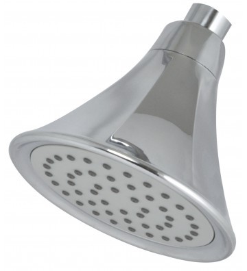 REGADERA PIRAMIDAL REDONDA 4-1/2" S/BRAZO...