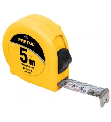 CINTA METRICA 5 METROS PRETUL 21606