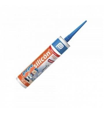 "PEPE" SILICÓN TRANSPARENTE 280 ML No. SSI8T36