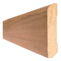 ZOCLO LISO PINO 3/8" X 3" X 8'