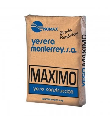 YESO MAXIMO SACO 40 KILOGRAMOS YESERA