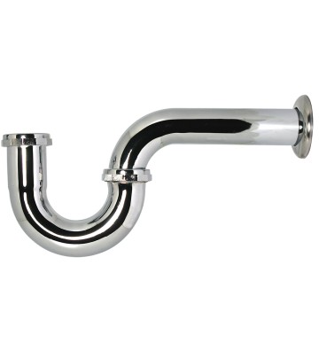 TRAMPA "P" SATIN P/LAVABO 1-1/2" No. 11-BA