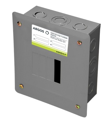 CENTRO DE CARGA AQOD4-F ARGOS DE EMPOTRAR 100...