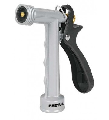 PISTOLA PARA MANGUERA JARDIN METALICA 22756