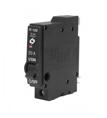INTERRUPTOR TERMOMAGNETICO 1 POLO 20 A VOLTECK...