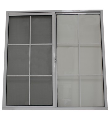 VENTANA CUADRICULADA 1.20X1.20 BLANCA